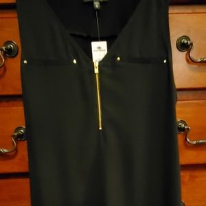 Express black tank top